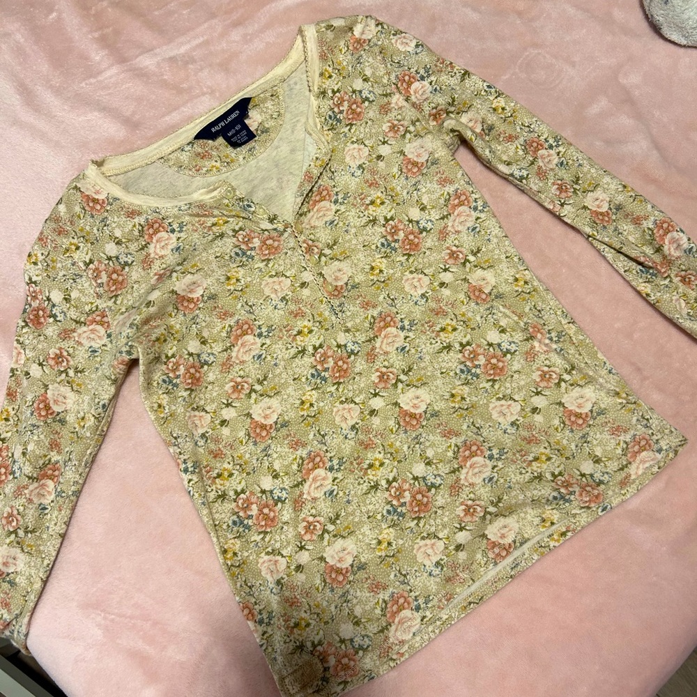 Ralph Lauren Floral Top